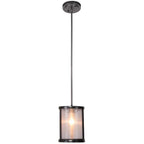 Craftmade 36791-MBK Matte Black Danbury 1 Light Mini Pendant In Matte Black Image 1
