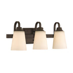Craftmade Grace 3 Light Vanity In Brushed Polished Nickel