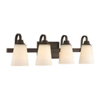 Craftmade Grace 4 Light Vanity In Brushed Polished Nickel