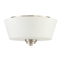 Craftmade 41982-BNK Brushed Polished Nickel Grace 2 Light Flushmount In Brushed Polished Nickel Image 1