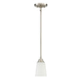 Craftmade 41991-BNK Brushed Polished Nickel Grace 1 Light Mini Pendant In Brushed Polished Nickel Image 1