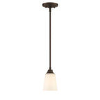 Craftmade Grace 1 Light Mini Pendant In Brushed Polished Nickel