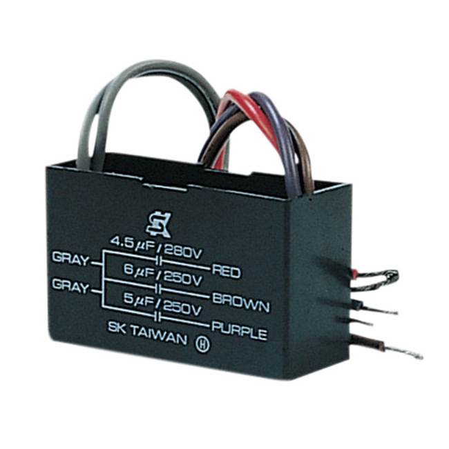 Craftmade  Triple Capacitor 4.5/6 Plus 5 Uf