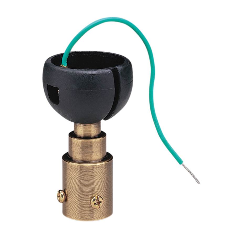 Craftmade  Cathedral Adapter In Flat Black