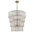 Craftmade Museo 28 Light Chandelier In Brushed Polished Nickel