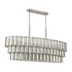 Craftmade Museo 7 Light Island In Brushed Polished Nickel
