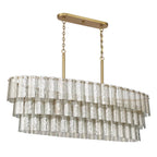 Craftmade Museo 7 Light Island In Brushed Polished Nickel