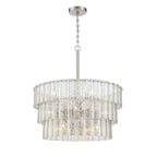 Craftmade Museo 12 Light Pendant In Brushed Polished Nickel