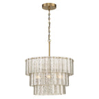 Craftmade Museo 12 Light Pendant In Brushed Polished Nickel