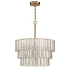 Craftmade 48694-SB Satin Brass Museo 9 Light Pendant In Satin Brass Image 1