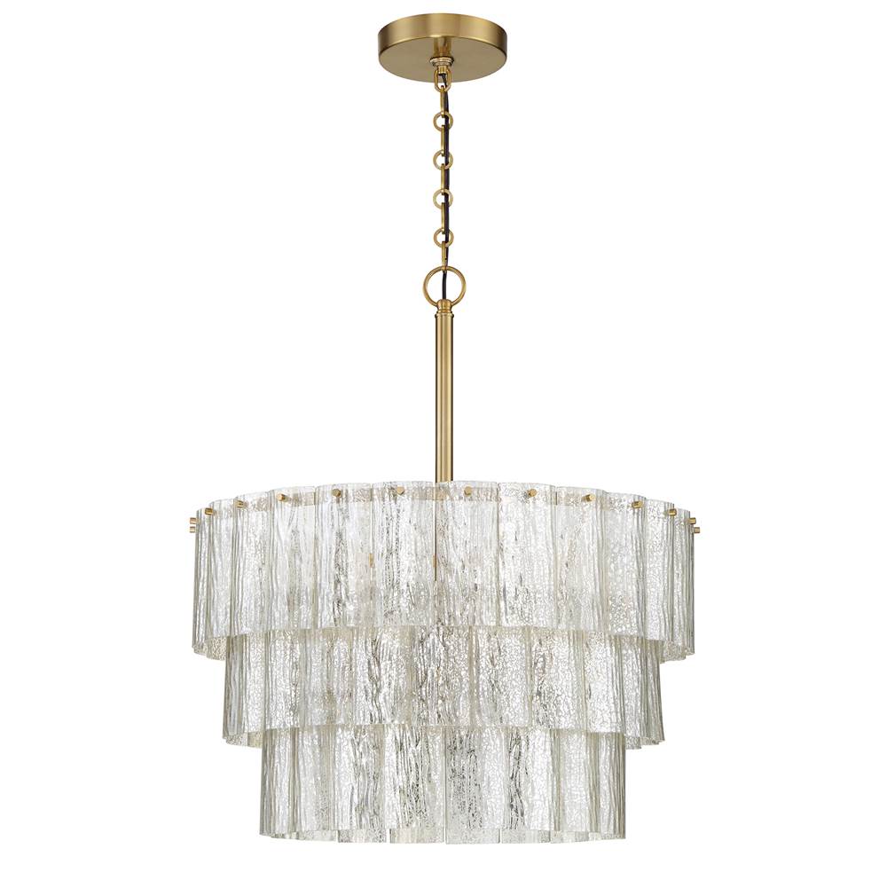 Craftmade Museo 9 Light Pendant In Brushed Polished Nickel