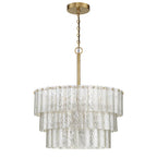 Craftmade Museo 9 Light Pendant In Brushed Polished Nickel