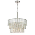 Craftmade Museo 9 Light Pendant In Brushed Polished Nickel