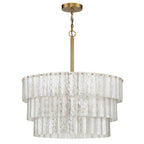 Craftmade Museo 9 Light Pendant In Brushed Polished Nickel