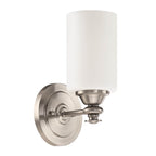 Craftmade 49801-BNK Brushed Polished Nickel Dardyn 1 Light Wall Sconce In Brushed Polished Nickel Image 1