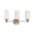 Craftmade 49803-BNK Brushed Polished Nickel Dardyn 3 Light Vanity In Brushed Polished Nickel Image 1