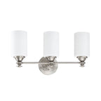 Craftmade Dardyn 3 Light Vanity In Brushed Polished Nickel