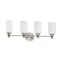 Craftmade 49804-BNK Brushed Polished Nickel Dardyn 4 Light Vanity In Brushed Polished Nickel Image 1