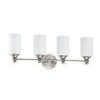 Craftmade 49804-BNK Brushed Polished Nickel Dardyn 4 Light Vanity In Brushed Polished Nickel Image 1