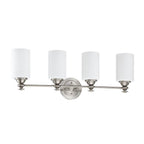 Craftmade Dardyn 4 Light Vanity In Brushed Polished Nickel