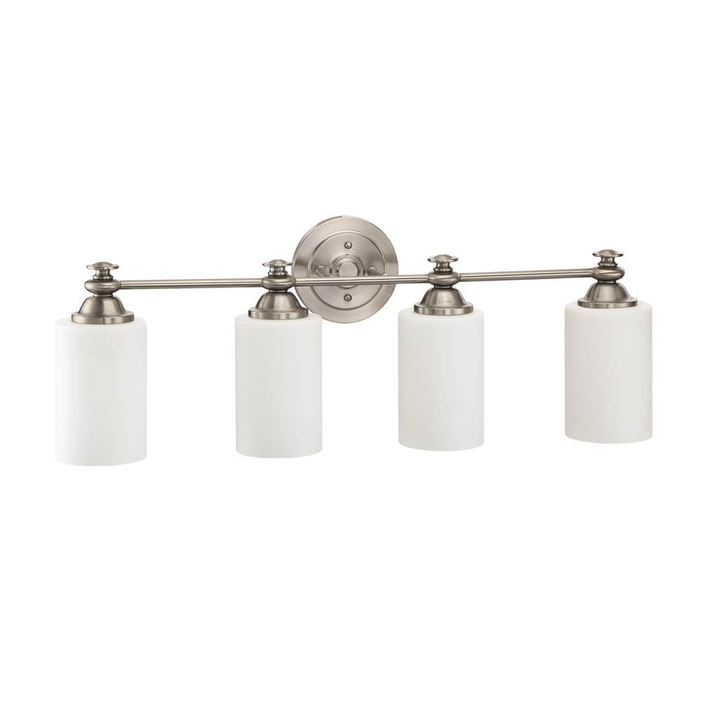Craftmade 49804-BNK Brushed Polished Nickel Dardyn 4 Light Vanity In Brushed Polished Nickel Image 3