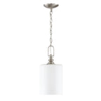 Craftmade 49891-BNK Brushed Polished Nickel Dardyn 1 Light Mini Pendant In Brushed Polished Nickel Image 1