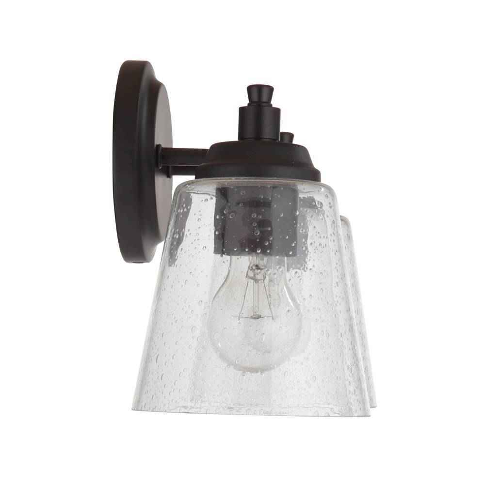Craftmade 50202-FB Flat Black Tyler 2 Light Vanity In Flat Black Image 4