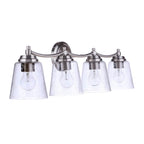 Craftmade 50204-BNK Brushed Polished Nickel Tyler 4 Light Vanity In Brushed Polished Nickel Image 1