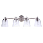 Craftmade 50204-BNK Brushed Polished Nickel Tyler 4 Light Vanity In Brushed Polished Nickel Image 6