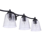 Craftmade 50204-FB Flat Black Tyler 4 Light Vanity In Flat Black Image 3