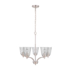 Craftmade 50225-BNK Brushed Polished Nickel Tyler 5 Light Chandelier In Brushed Polished Nickel Image 1