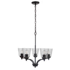 Craftmade Tyler 5 Light Chandelier In Brushed Polished Nickel