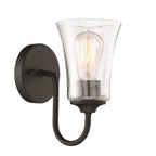 Craftmade Gwyneth 1 Light Wall Sconce In Brushed Polished Nickel