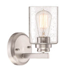 Craftmade Bolden 1 Light Vanity In Brushed Polished Nickel