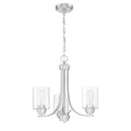 Craftmade 50523-BNK Brushed Polished Nickel Bolden 3 Light Chandelier In Brushed Polished Nickel Image 1