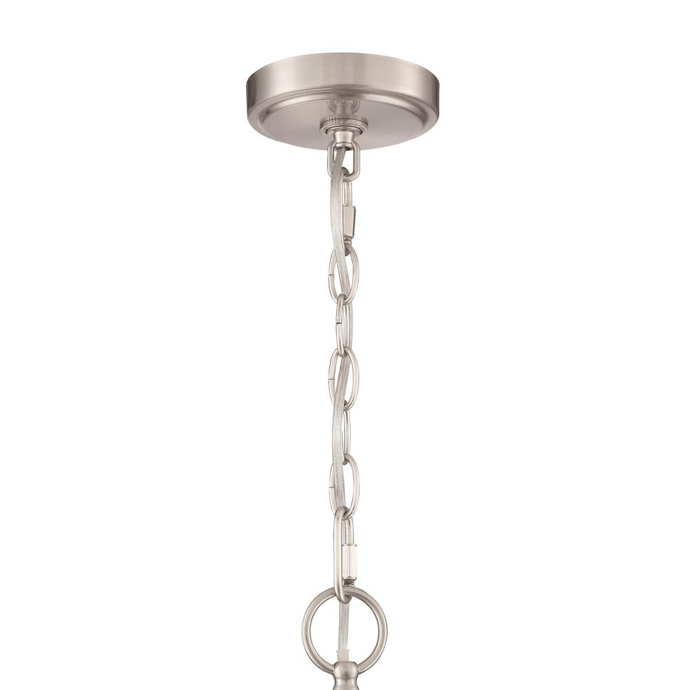 Craftmade 50524-BNK Brushed Polished Nickel Bolden 4 Light Chandelier In Brushed Polished Nickel Image 4