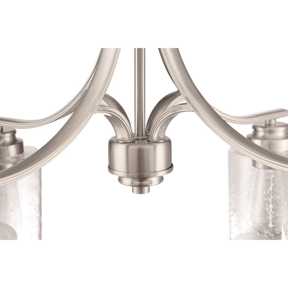 Craftmade 50524-BNK Brushed Polished Nickel Bolden 4 Light Chandelier In Brushed Polished Nickel Image 2