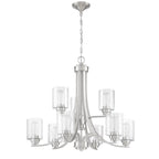 Craftmade 50529-BNK Brushed Polished Nickel Bolden 9 Light Chandelier In Brushed Polished Nickel Image 1