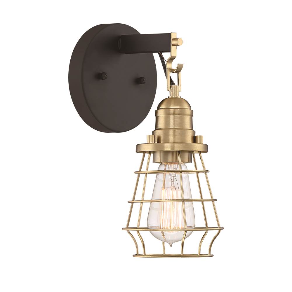 Craftmade Thatcher 1 Light Wall Sconce In Flat Black
