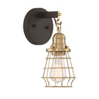 Craftmade Thatcher 1 Light Wall Sconce In Flat Black