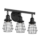 Craftmade 50603-FB Flat Black Thatcher 3 Light Vanity In Flat Black Image 1