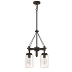 Craftmade 52124-ESP Espresso Crosspoint 4 Light Outdoor Chandelier Espresso Image 2