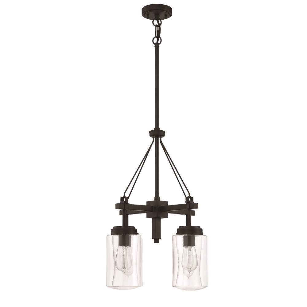 Craftmade 52124-ESP Espresso Crosspoint 4 Light Outdoor Chandelier Espresso Image 2