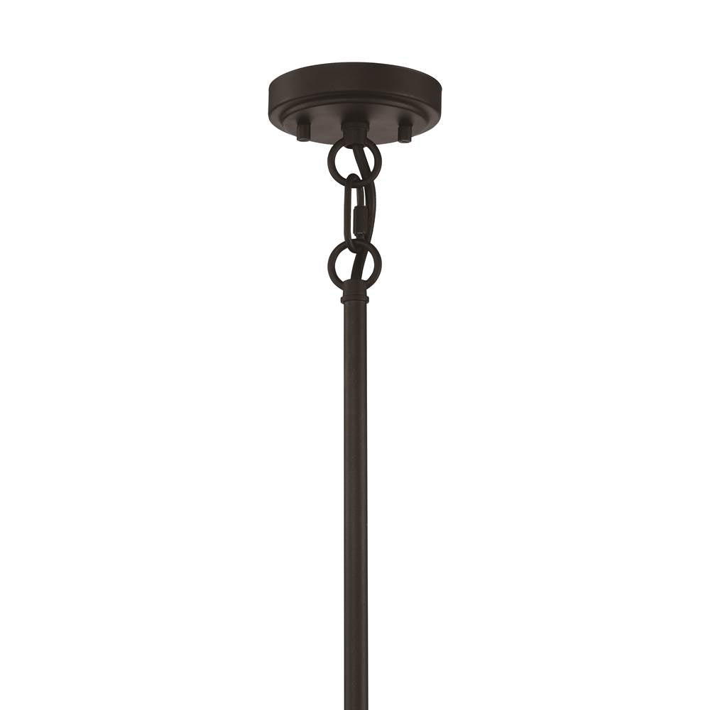 Craftmade 52128-ESP Espresso Crosspoint 8 Light Outdoor Chandelier Espresso Image 2