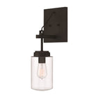 Craftmade 52161-ESP Espresso Crosspoint 1 Light Outdoor Wall Sconce Espresso Image 1