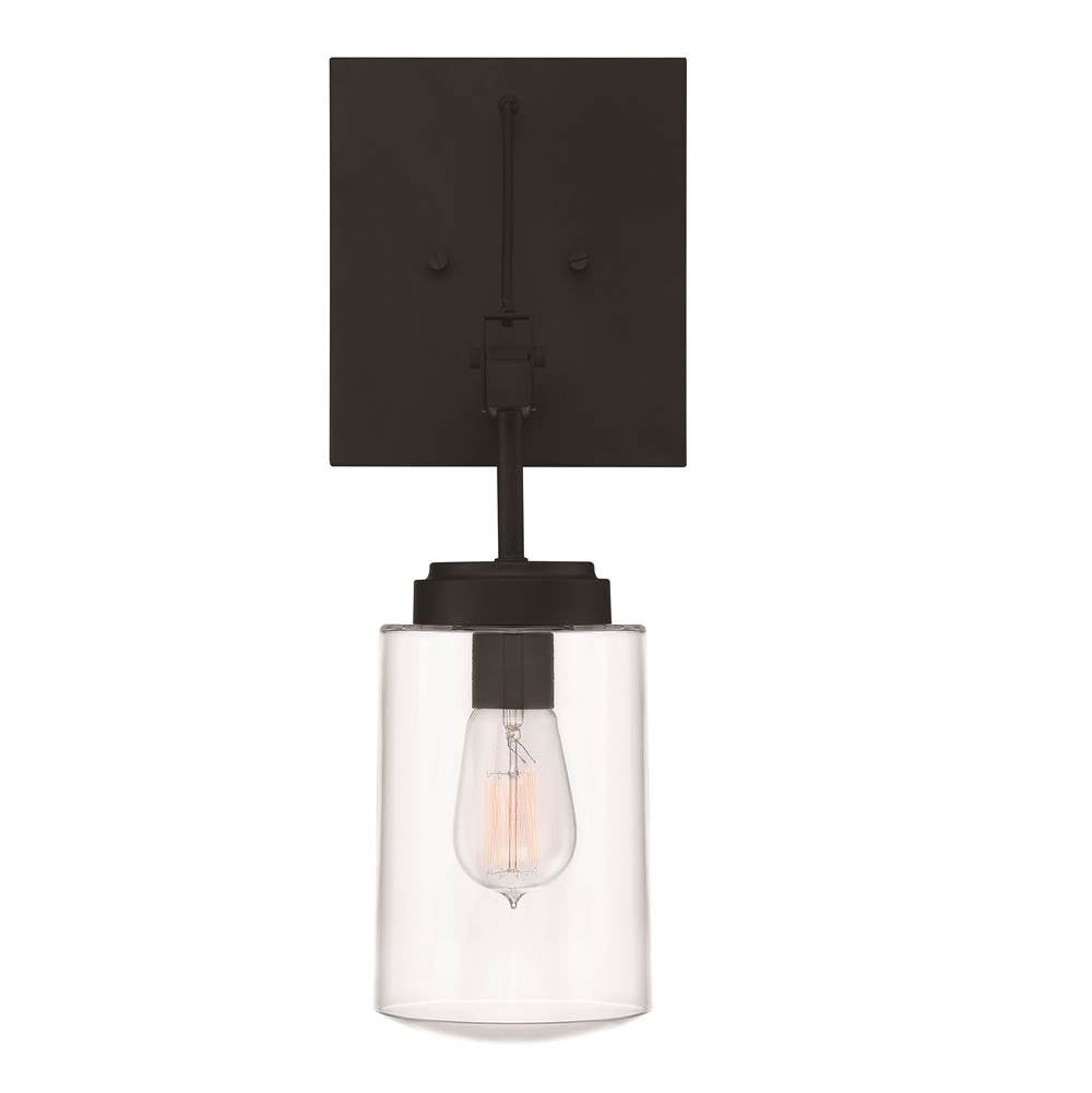 Craftmade 52161-ESP Espresso Crosspoint 1 Light Outdoor Wall Sconce Espresso Image 4