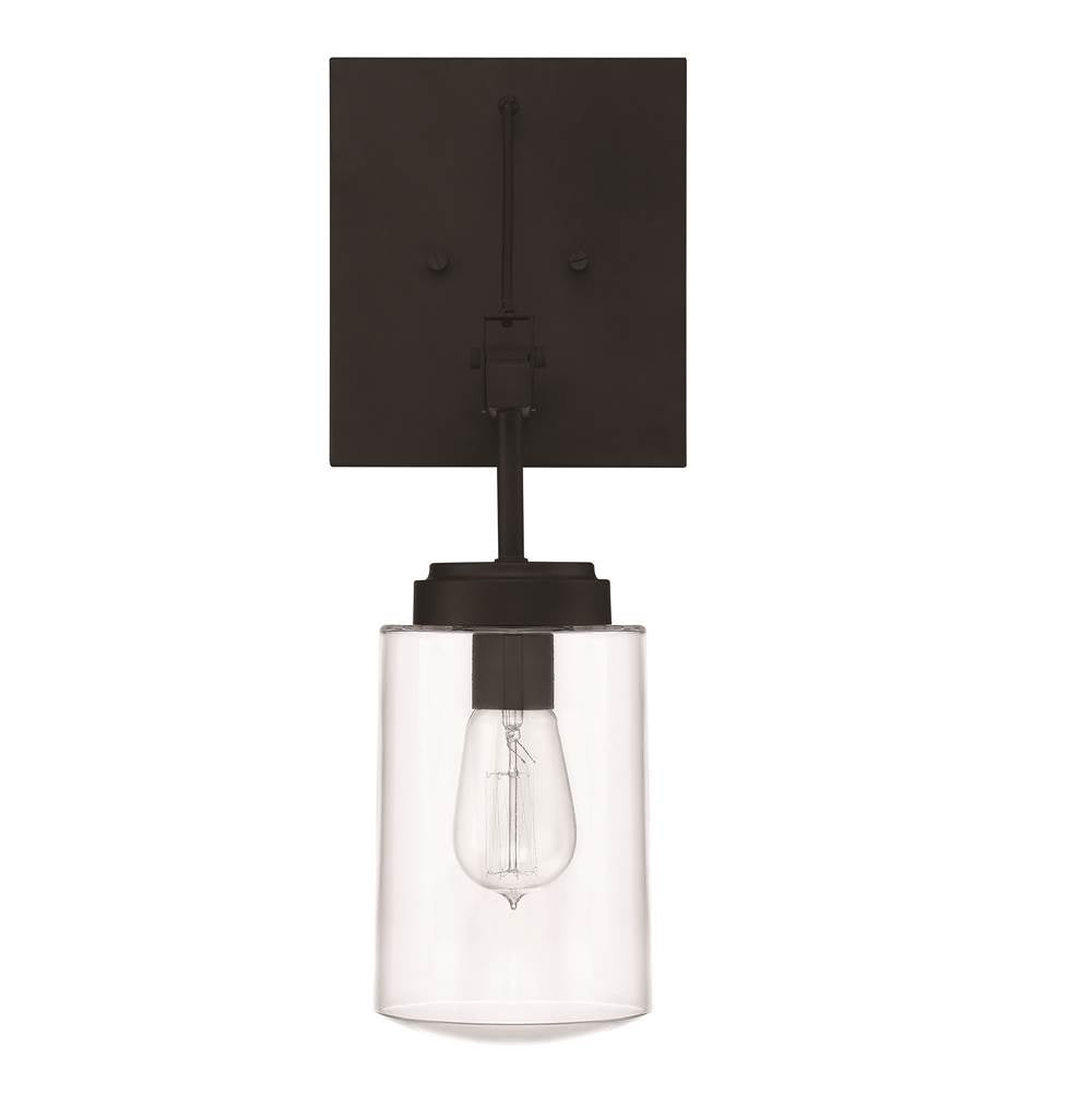 Craftmade 52161-ESP Espresso Crosspoint 1 Light Outdoor Wall Sconce Espresso Image 3