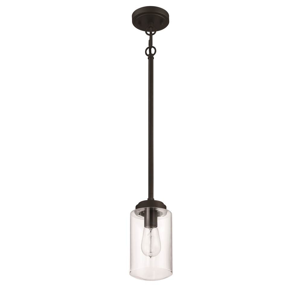 Craftmade 52191-ESP Espresso Crosspoint 1 Light Outdoor Mini Pendant Espresso Image 4