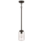 Craftmade 52191-ESP Espresso Crosspoint 1 Light Outdoor Mini Pendant Espresso Image 3