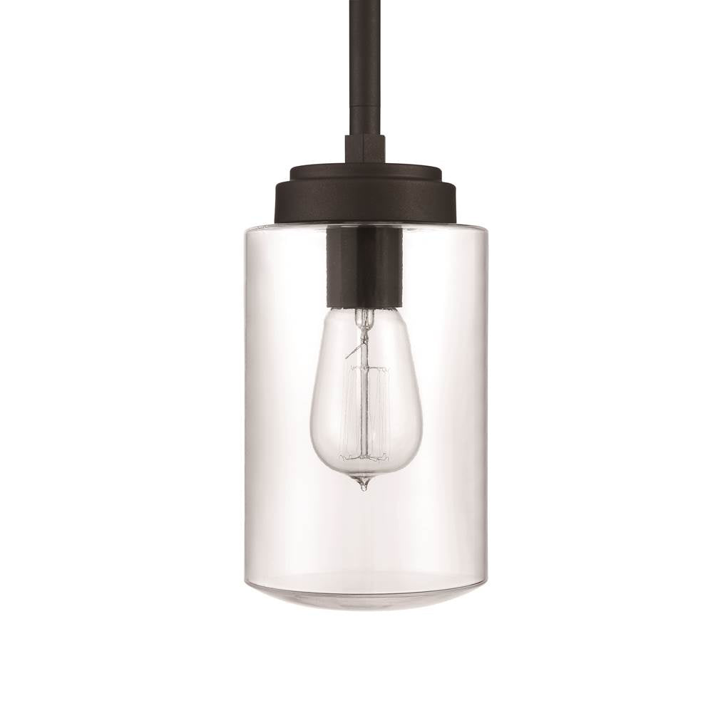 Craftmade 52191-ESP Espresso Crosspoint 1 Light Outdoor Mini Pendant Espresso Image 2